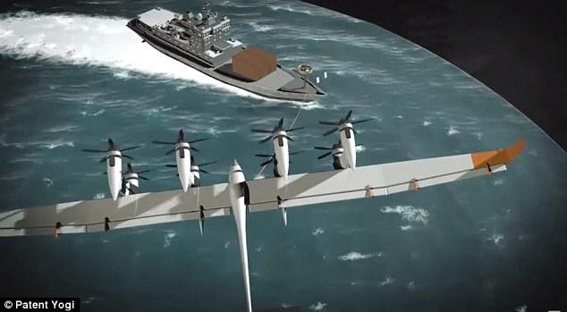 谷歌把手伸到海里 做了一套“飛行風車”來發(fā)電