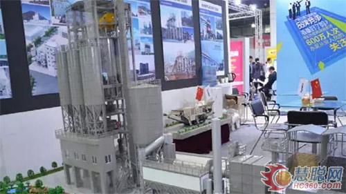 塔式建筑用干混砂漿拌設(shè)備模型展示