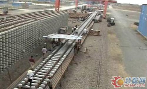 全液壓往復式機械化軌排組裝生產線 