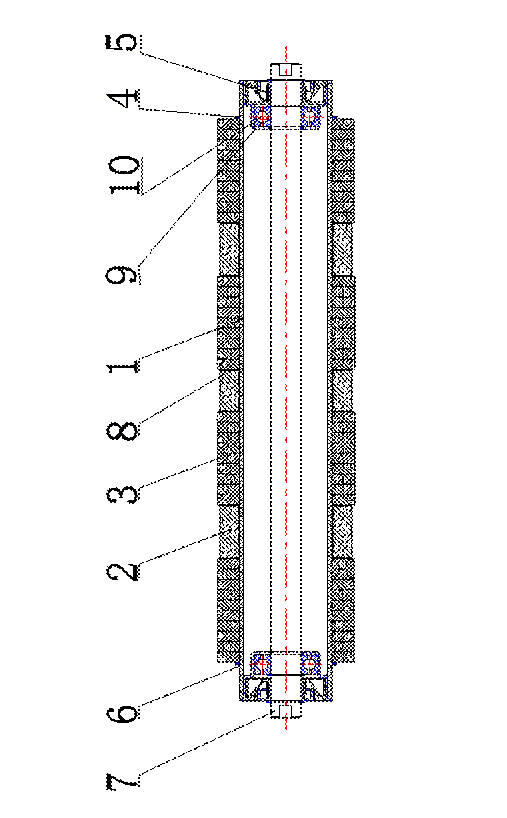 雨潤華專利申請一種耐磨損<a href=http://www.zwbjp.com.cn target=_blank class=infotextkey>托輥</a>實用新型swtimage003.gif