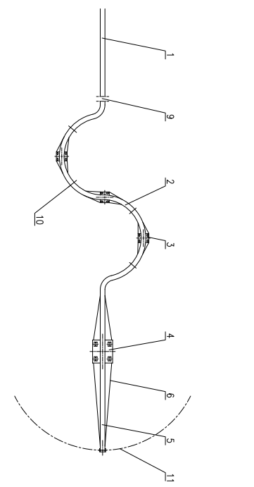 發(fā)明一種<a href=http://www.zwbjp.com.cn target=_blank class=infotextkey>帶式輸送機</a>直接排料的布置方法20160312image007.png