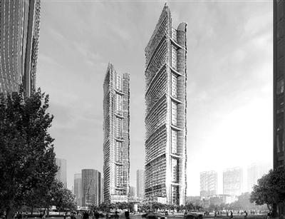 杭州國(guó)際中心效果圖