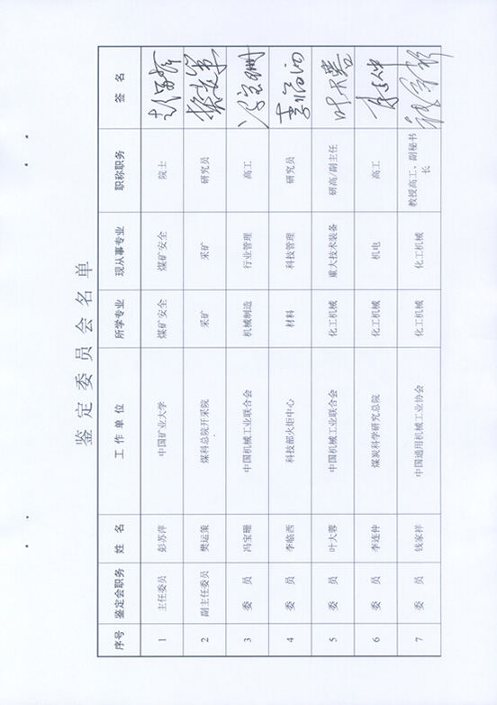 &ldquo;防水防塵密封組件及其在帶式輸送機上的應(yīng)用&rdquo;技術(shù)成果通過中國科學(xué)技術(shù)協(xié)會中國高科技產(chǎn)業(yè)研究會鑒定